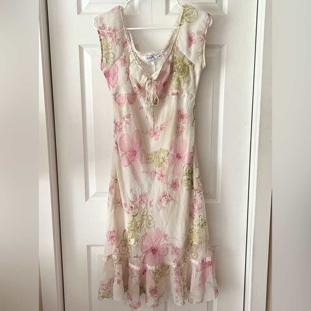 Jody California Floral Midi Dress